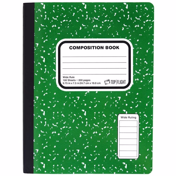 1-Subject Wide-ruled Composition Books - 4 Colors
