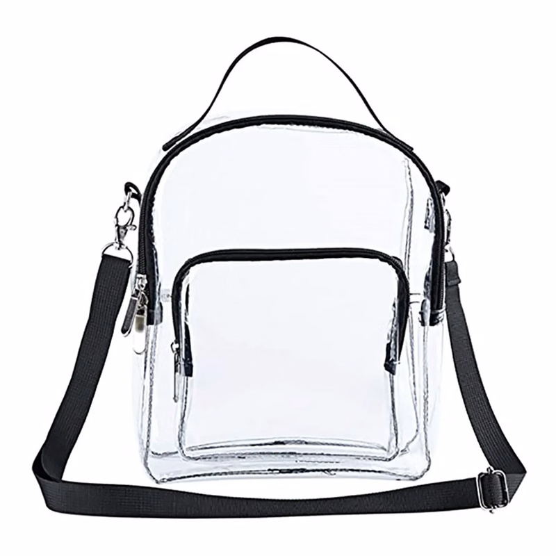 Womens Transparent Clutch Clear Purse