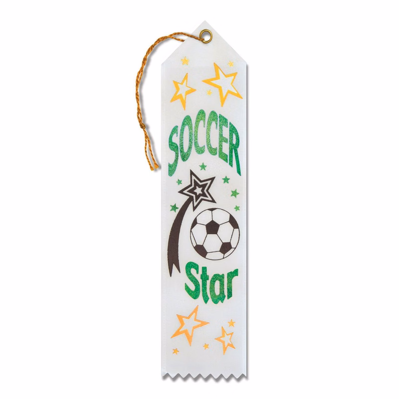 Soccer Award Ribbon