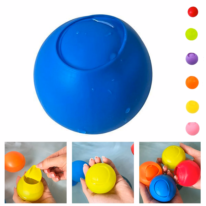 Reusable Silicone Water Balloons(Full Color)