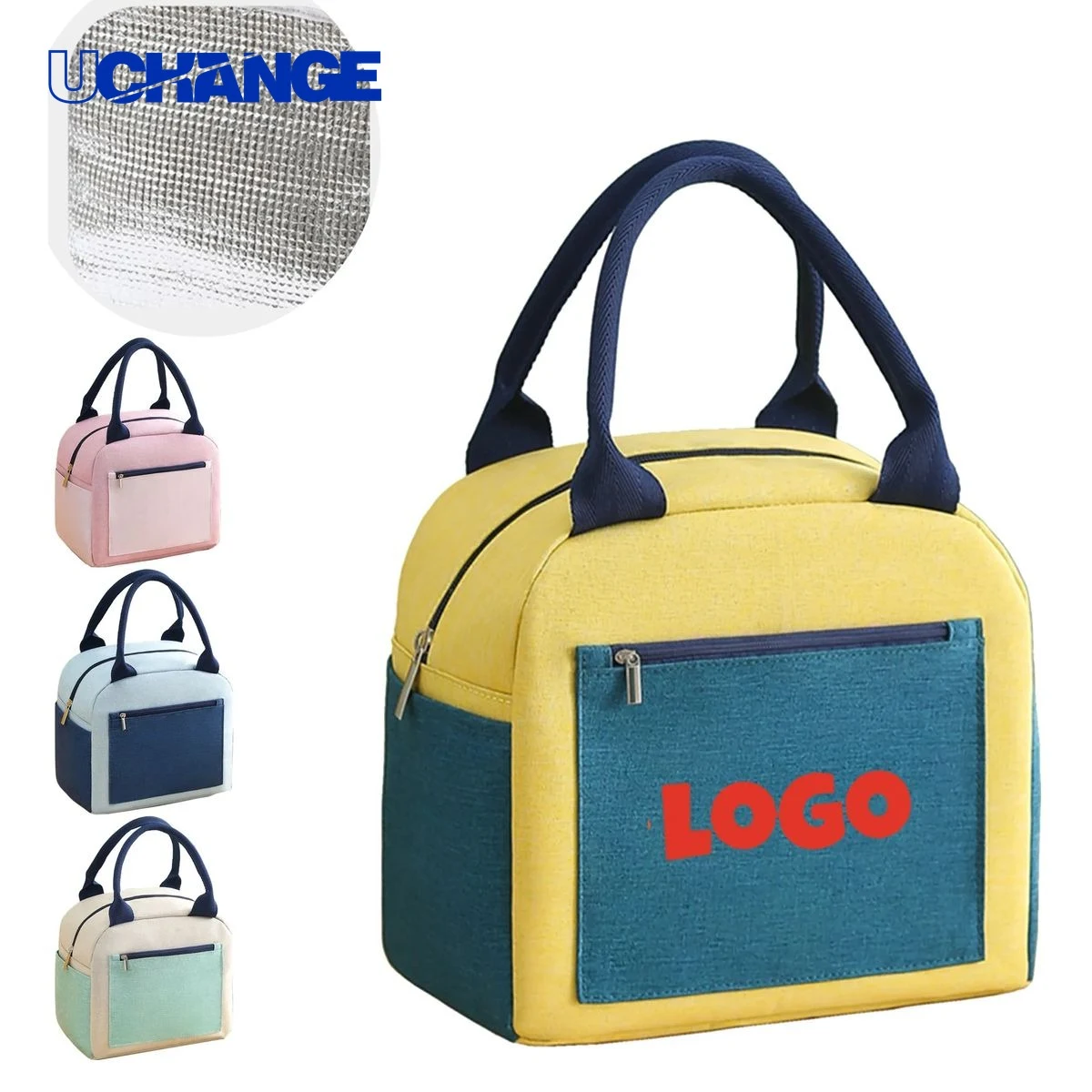 Insulated Lunch Tote Bag with Handle 1