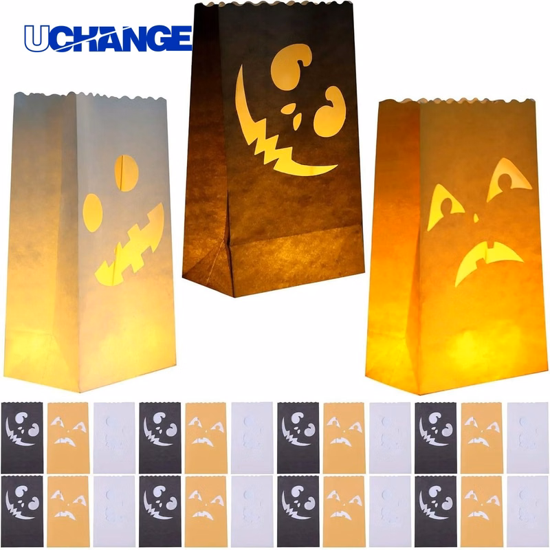 Hollow Paper Luminary Bag