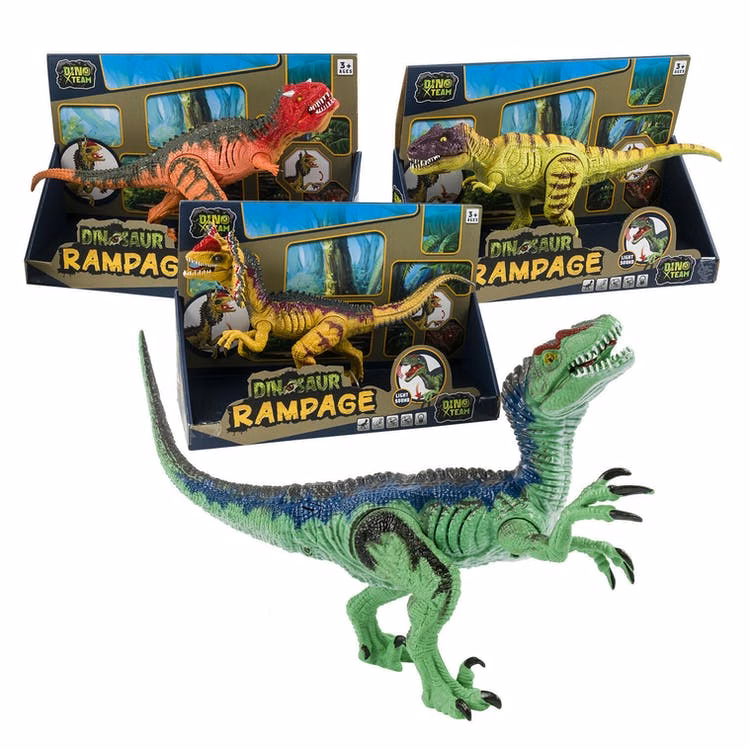 Dinosaur Toys - 6 Styles Light & Sound
