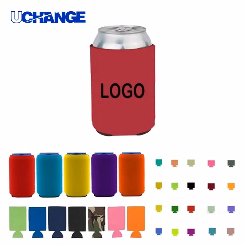 Neoprene Collapsible Can Cooler Sleeves for Events & Beverage Promotions