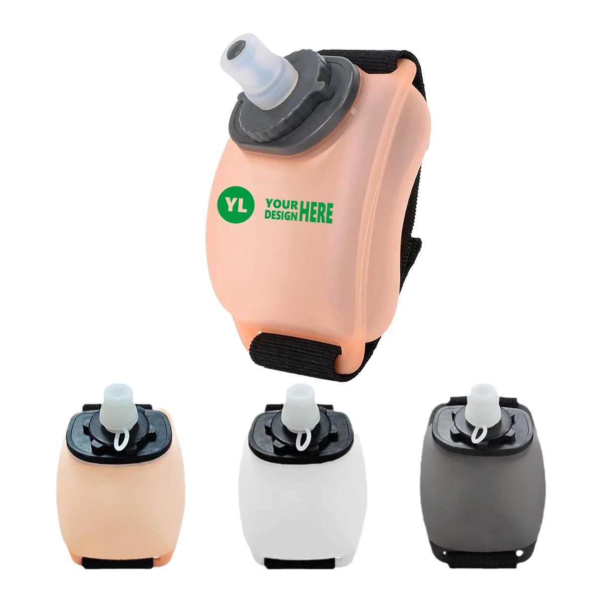 Silicone Wrist-Carry Outdoor Sports Hydration Flask 1