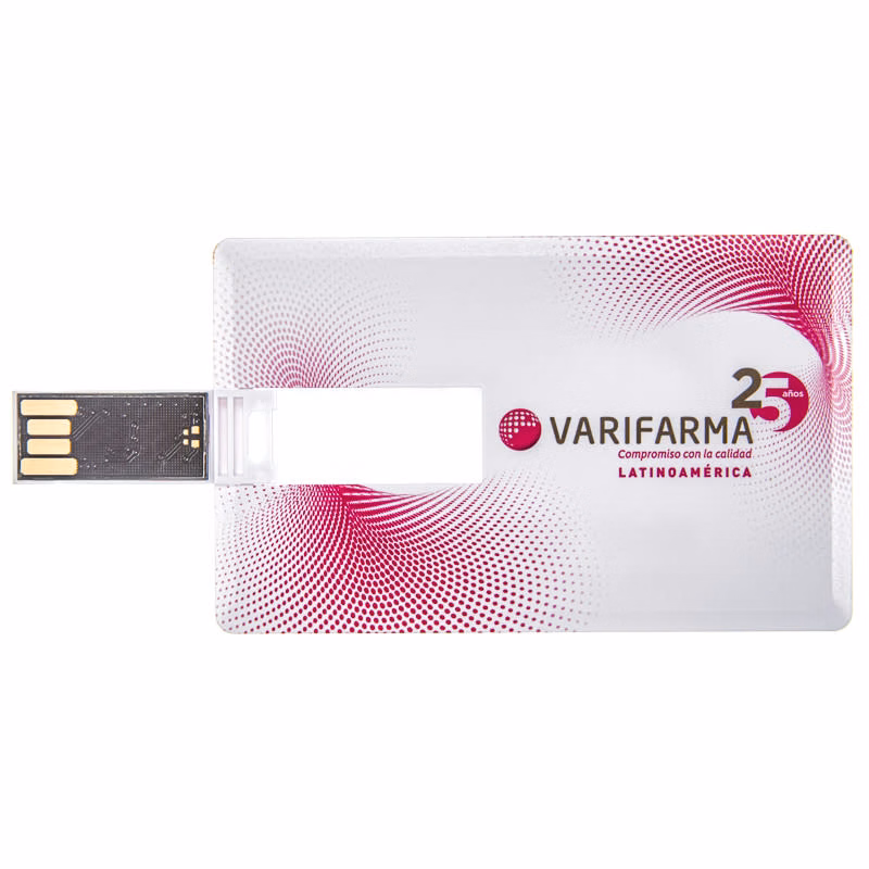Custom Business Card Flip USB Flash Drives