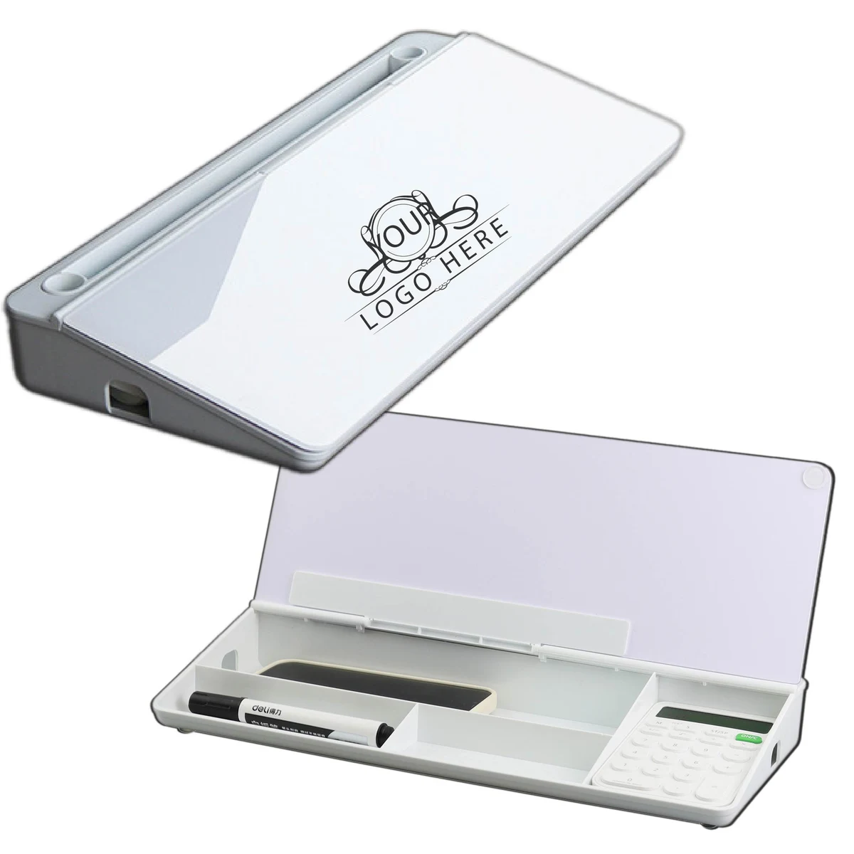 Glass Desk Whiteboard Dry Erase Keyboard 1