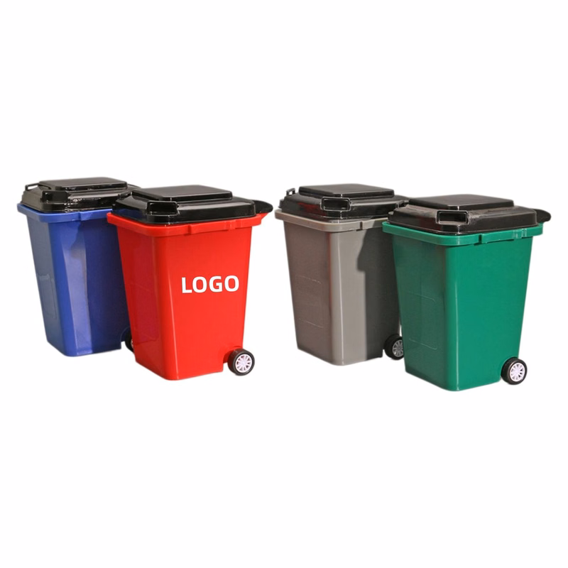 Square Trash Can Pen Holder
