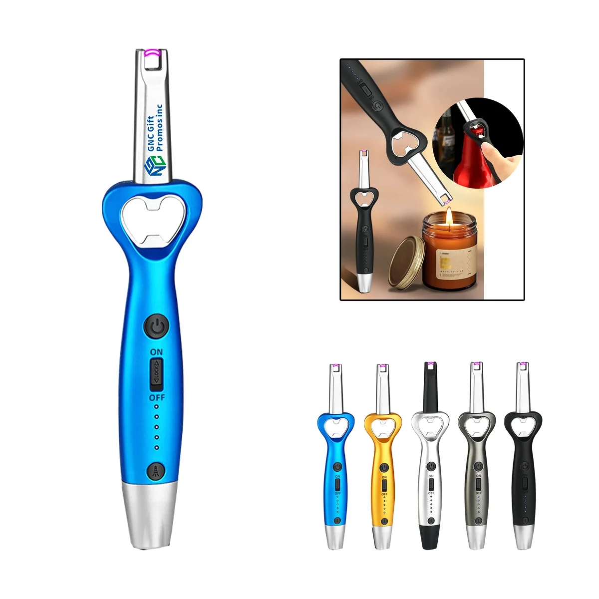 Candle LED Lighter with Bottle Opener 1
