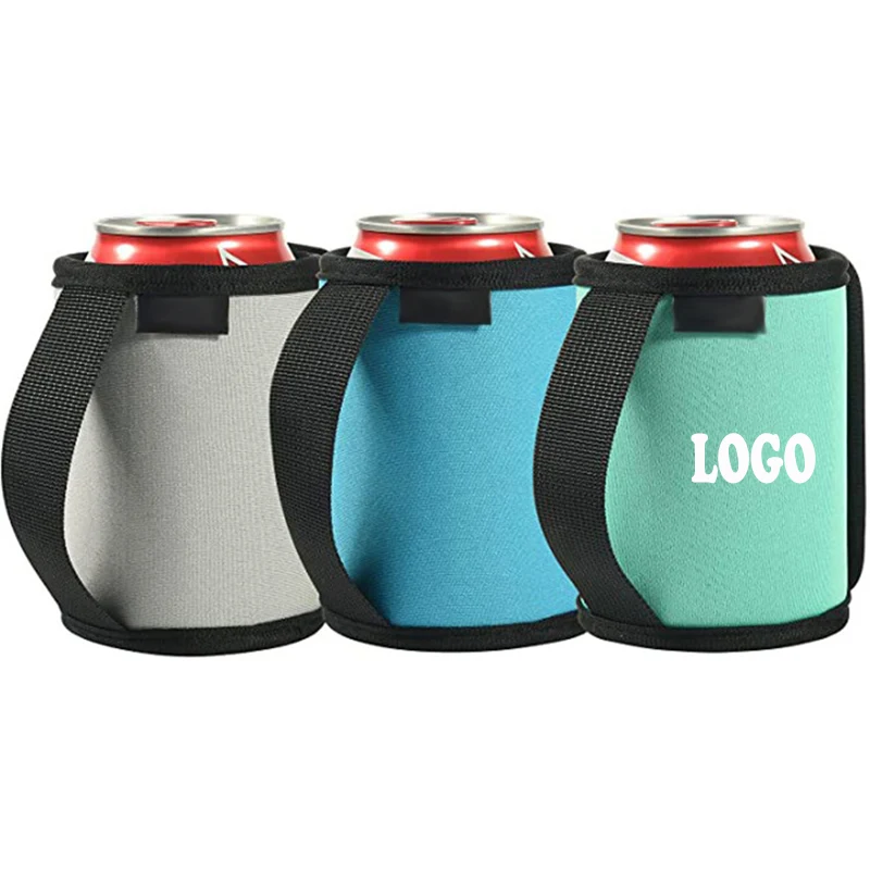 Neoprene Can Cooler Sleeve Insulator Can Cover with Handle 1