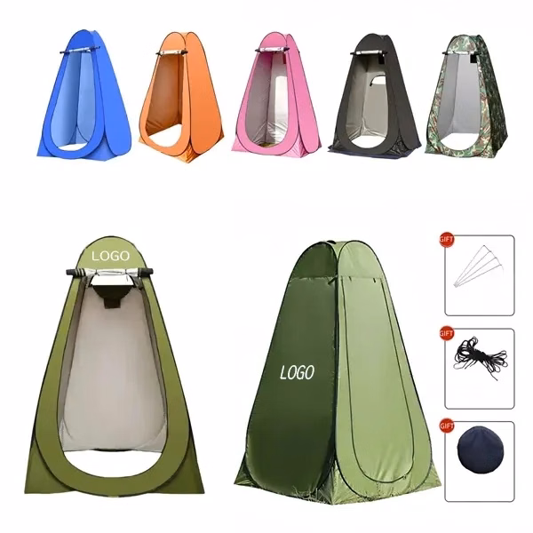 Portable Shower and Changing Tent with Camping Shelter