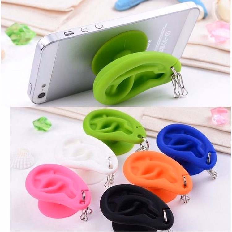 Ear Shaped Silicone Winder/Key chain