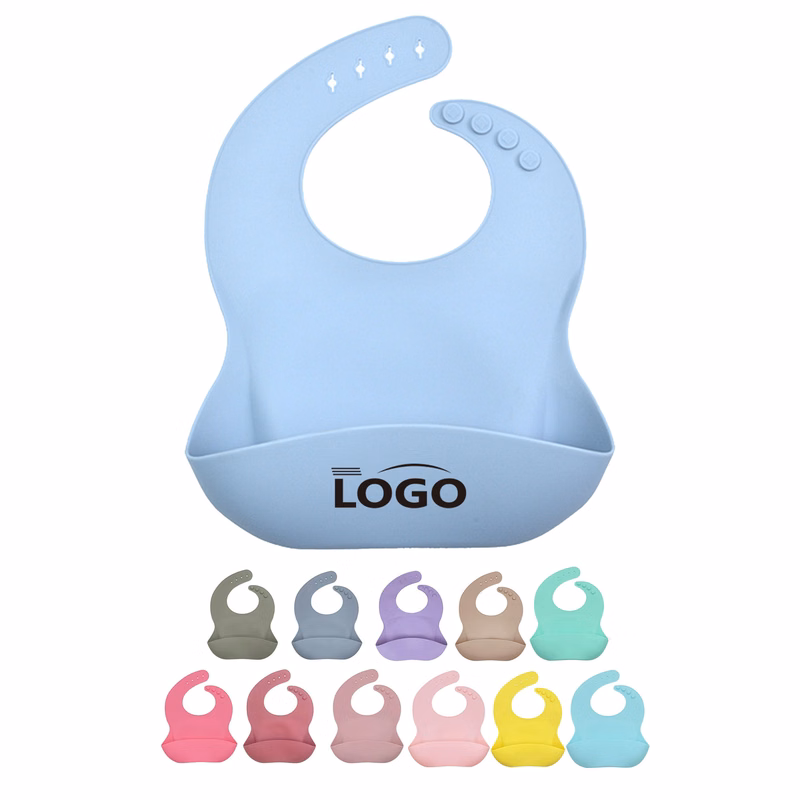 Soft Silicone Baby Feeding Bib