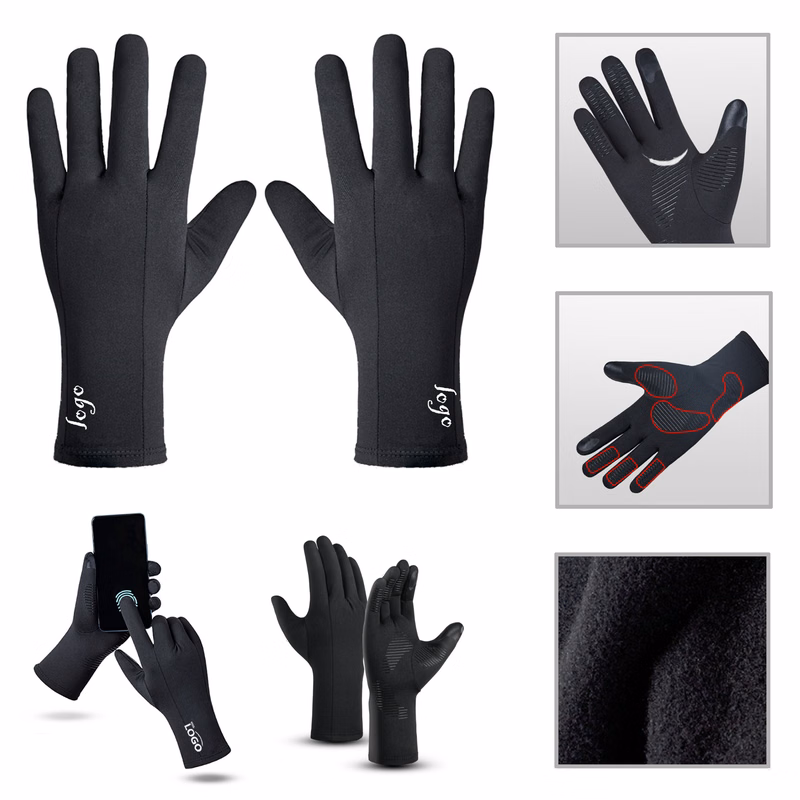 MOQ50 Winter Touchscreen Ski Gloves Warm Liners