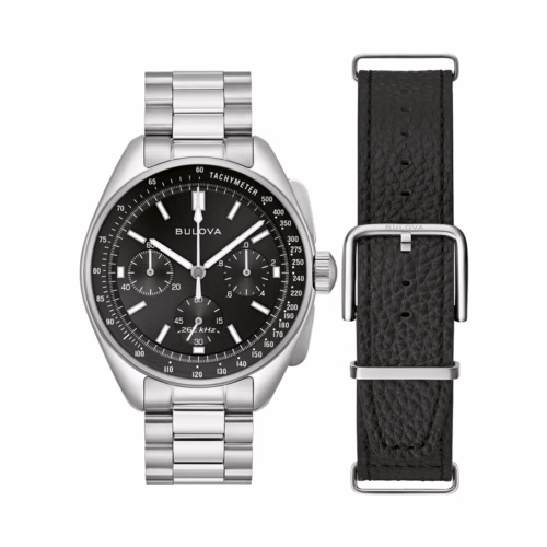 Bulova Men's Lunar Pilot Chronograph Watch Set