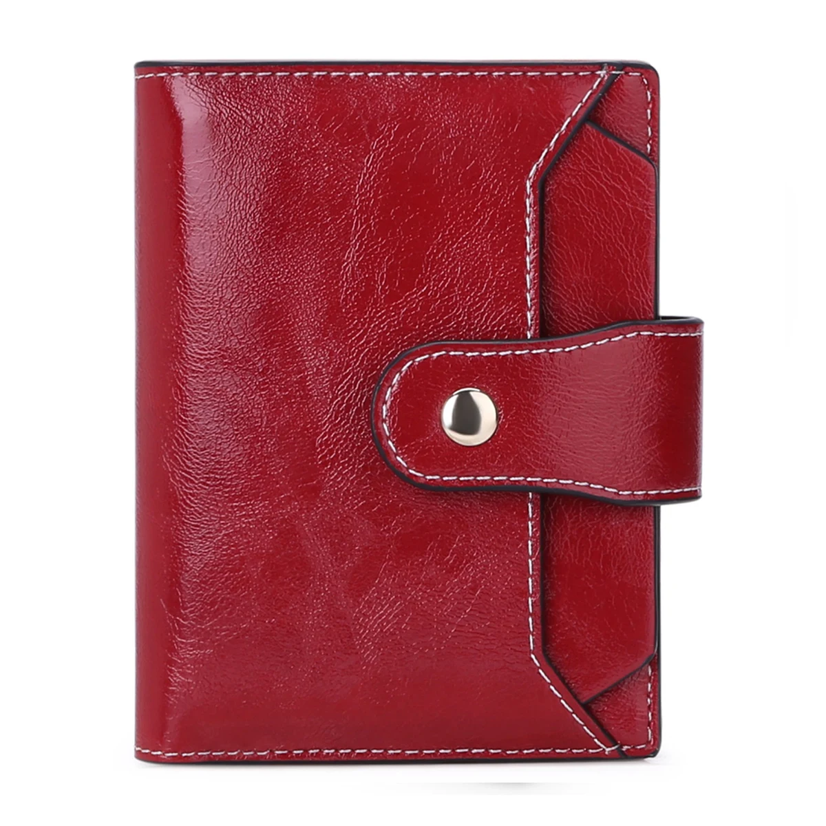 Leather Pocket Wallet Card Case Purse 1