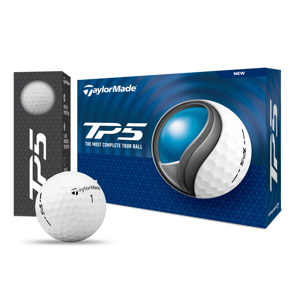 TaylorMade TP5 Prior Gen Golf Balls 1