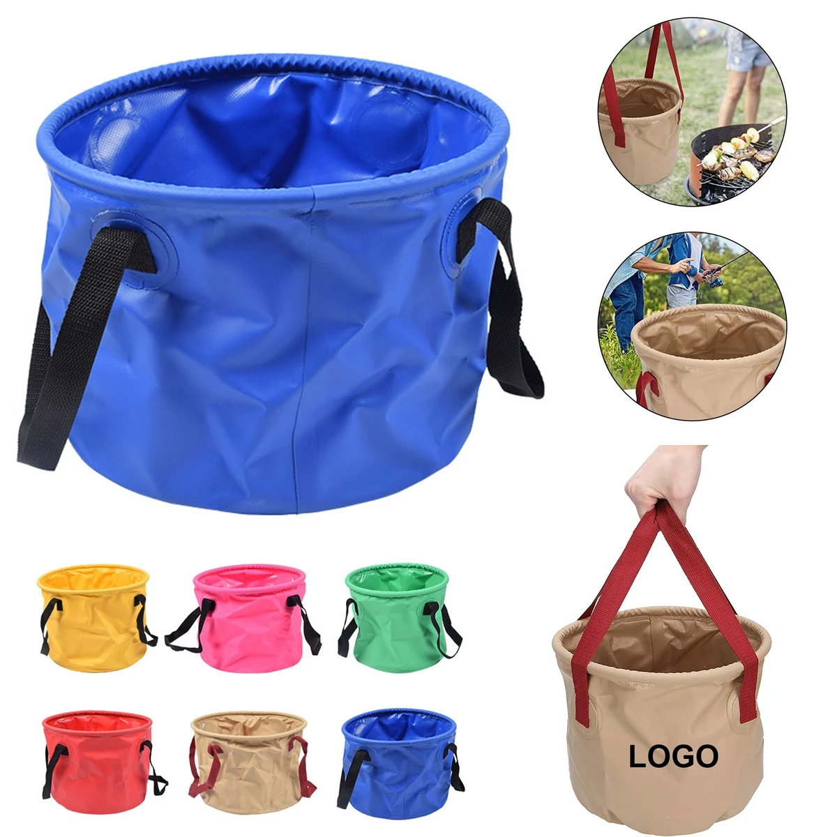 20L Foldable Water Bucket 1