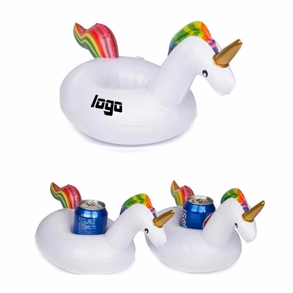 Unicorn Inflatable Cup Holder
