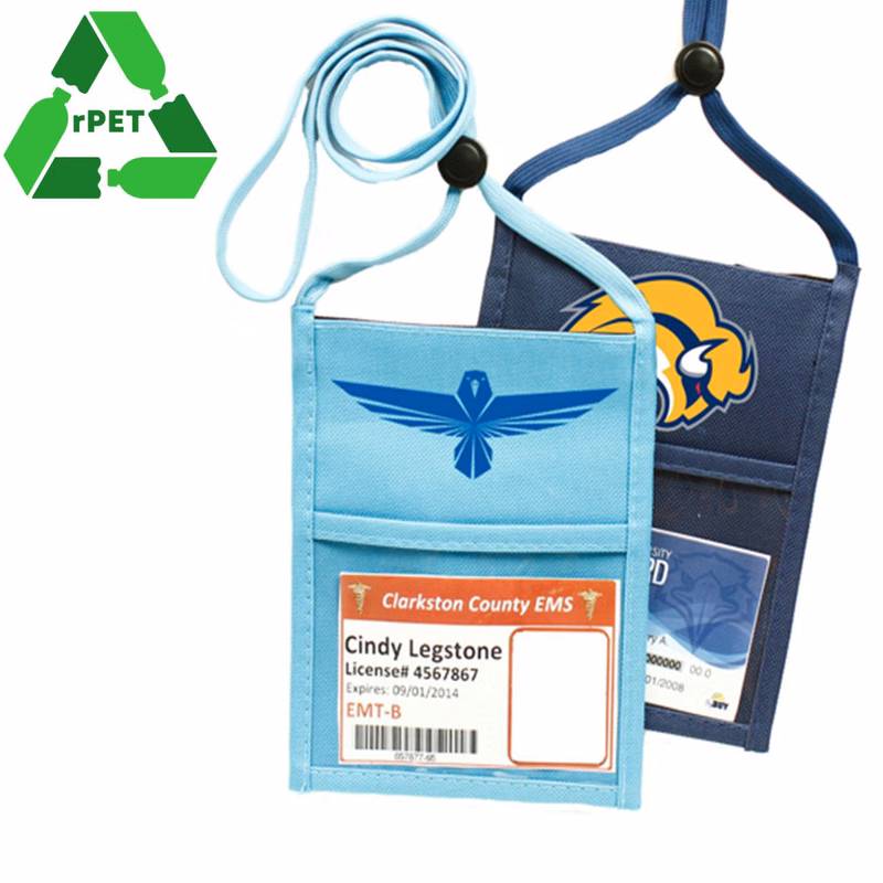 Nylon rPET Premium Double Window Pouch