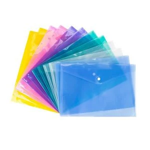 Durable A4 Document Folder With Snap Button Closure 1