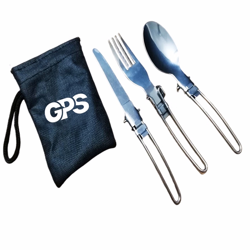 3 Pcs Foldable Cutlery Kit