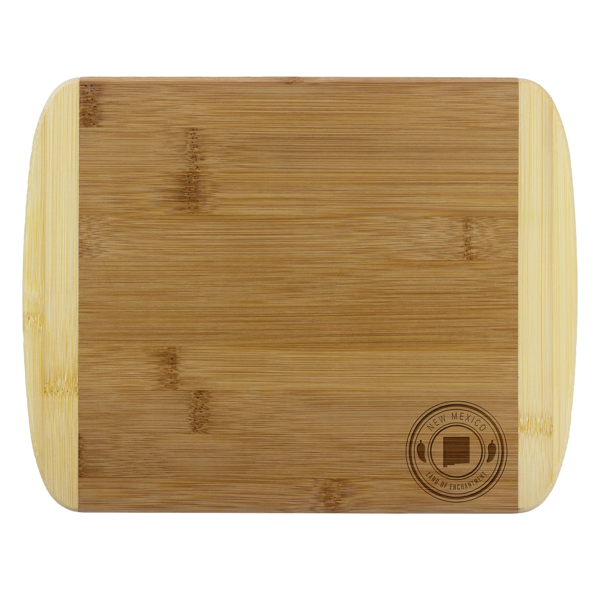 New Mexico State Stamp 2-Tone 11" Cutting Board 1
