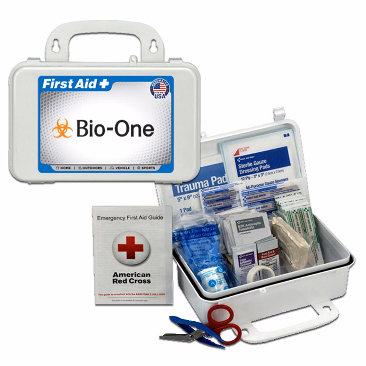 10 Person OSHA Plastic First Aid Kit