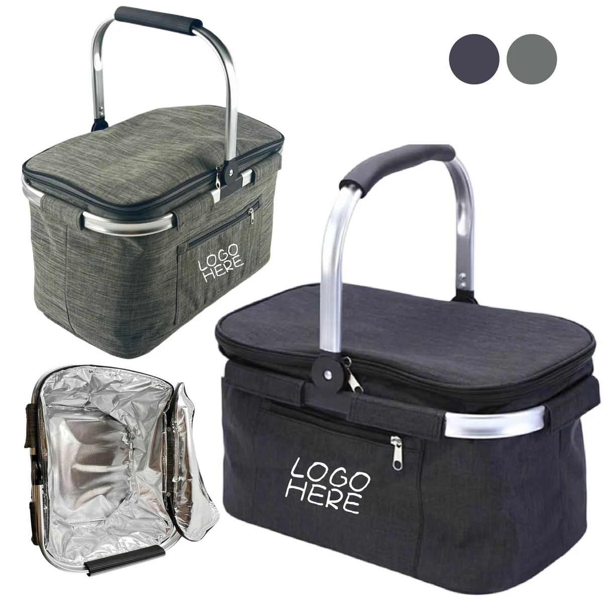 Collapsible Insulated Cooler Basket 1