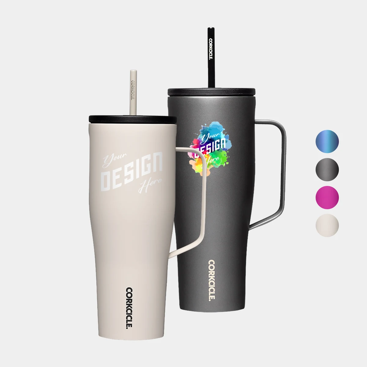 30 oz Corkcicle® Stainless Steel Triple Insulated Leakproof Cold Cup XL 1