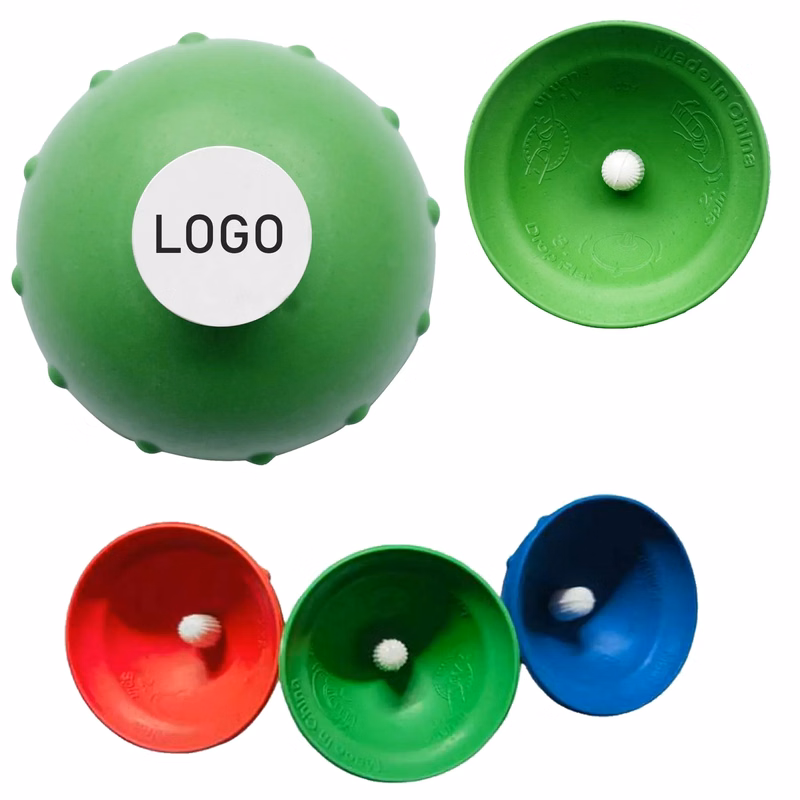 Rubber Rotating Bouncing Bowl Toy