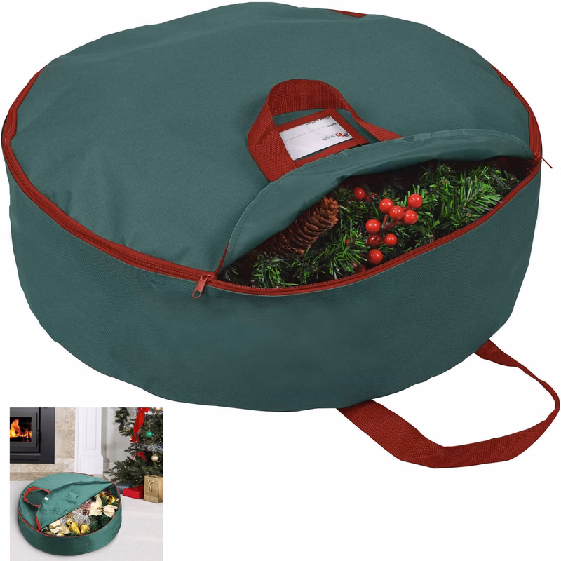 36'' Christmas Wreath Storage Bag