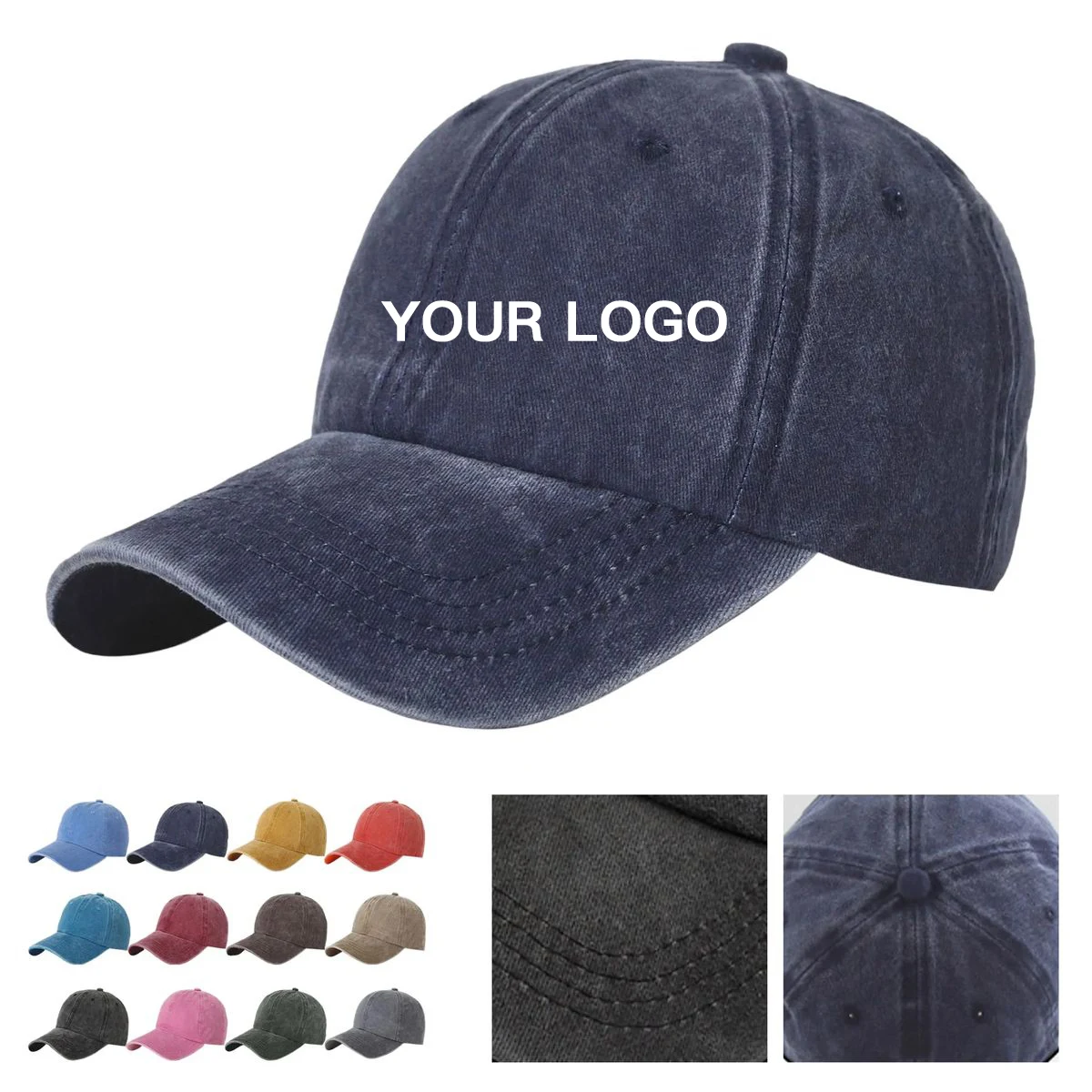Soft Washed Baseball Hat for Sports and Outdoor Use 1