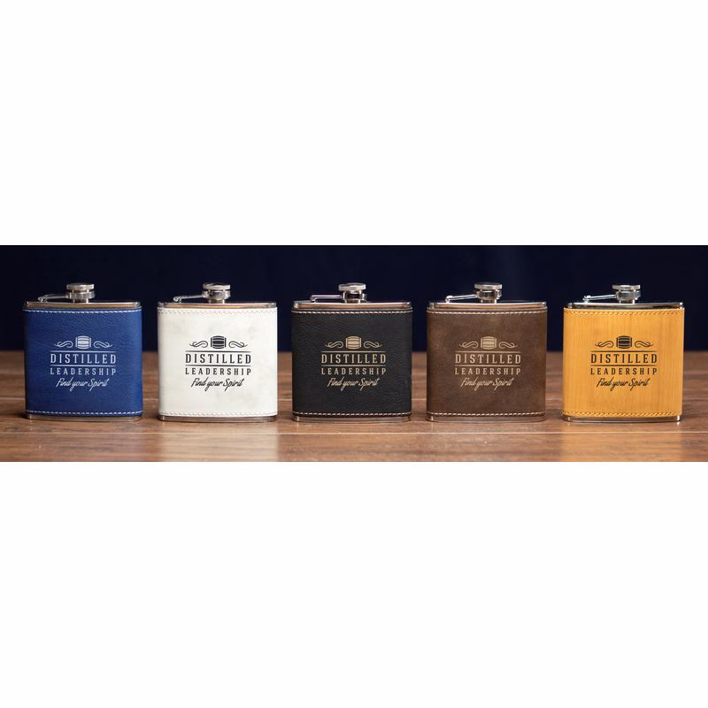Leatherette Flask