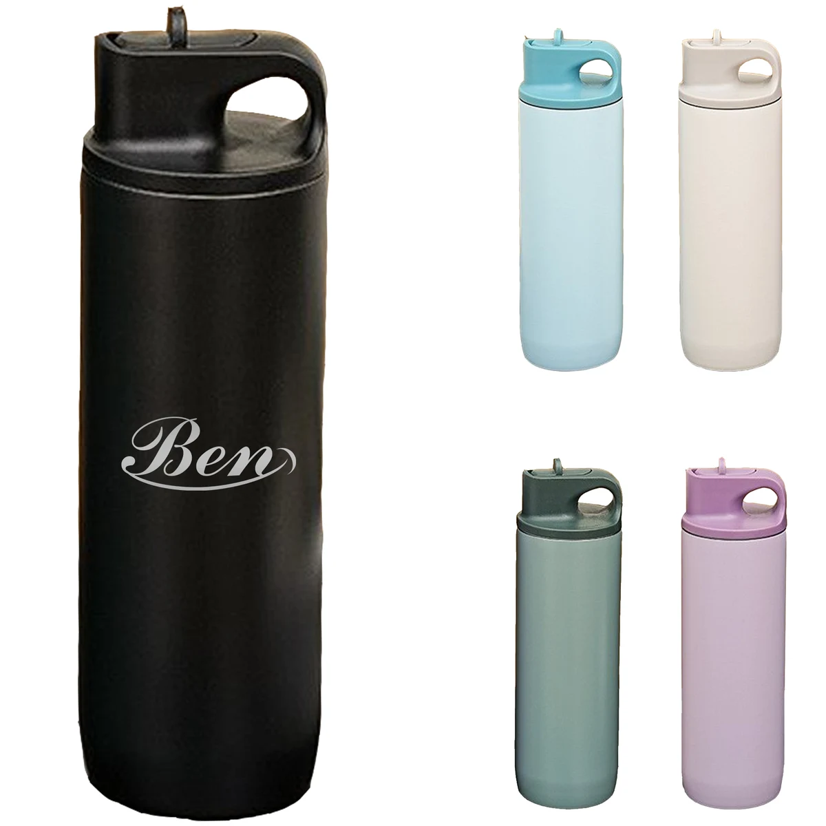 18 oz Stainless Steel Round Thermos Cup 1