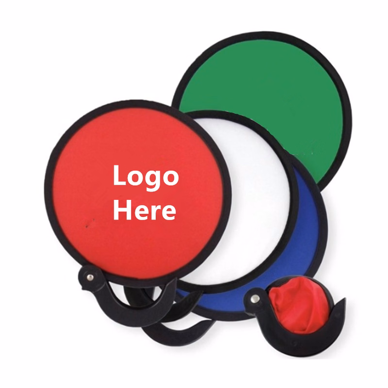 Fold Up Flying Disc with Handle