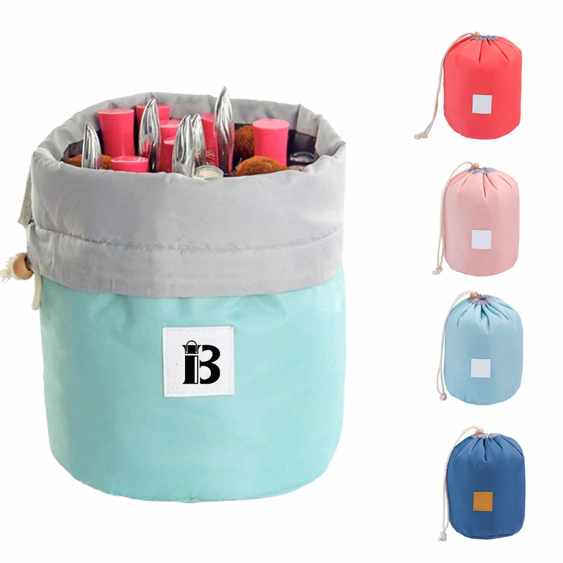 Travel Foldable Cosmetic Bags w/ Drawstring