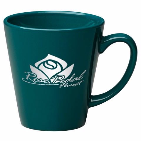 12 oz. Green Cafe Latte Mug