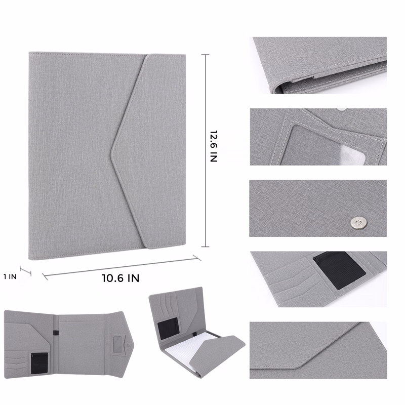 MOQ 10 PCS Textured Document Bag