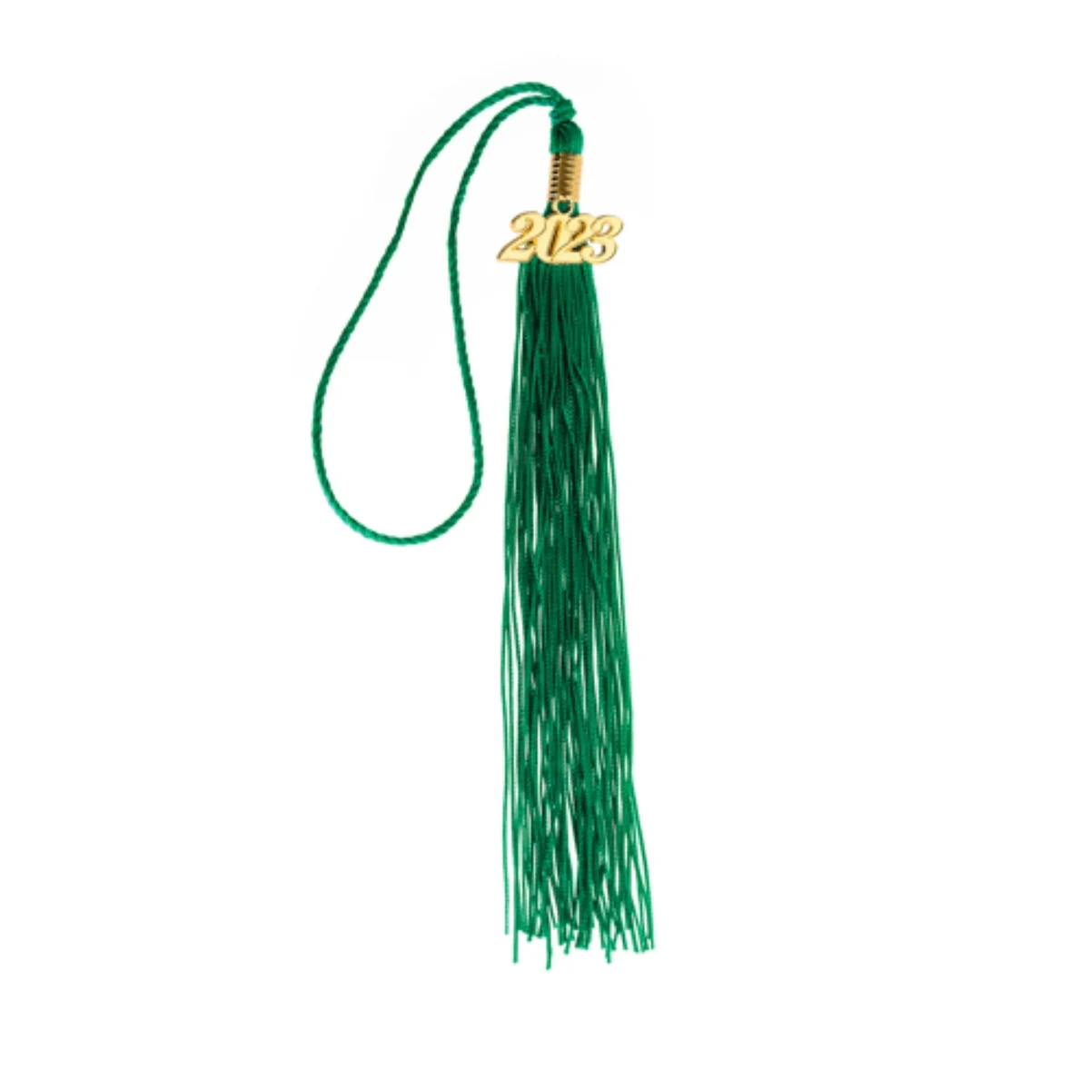 Kelly Green Graduation Tassel 1