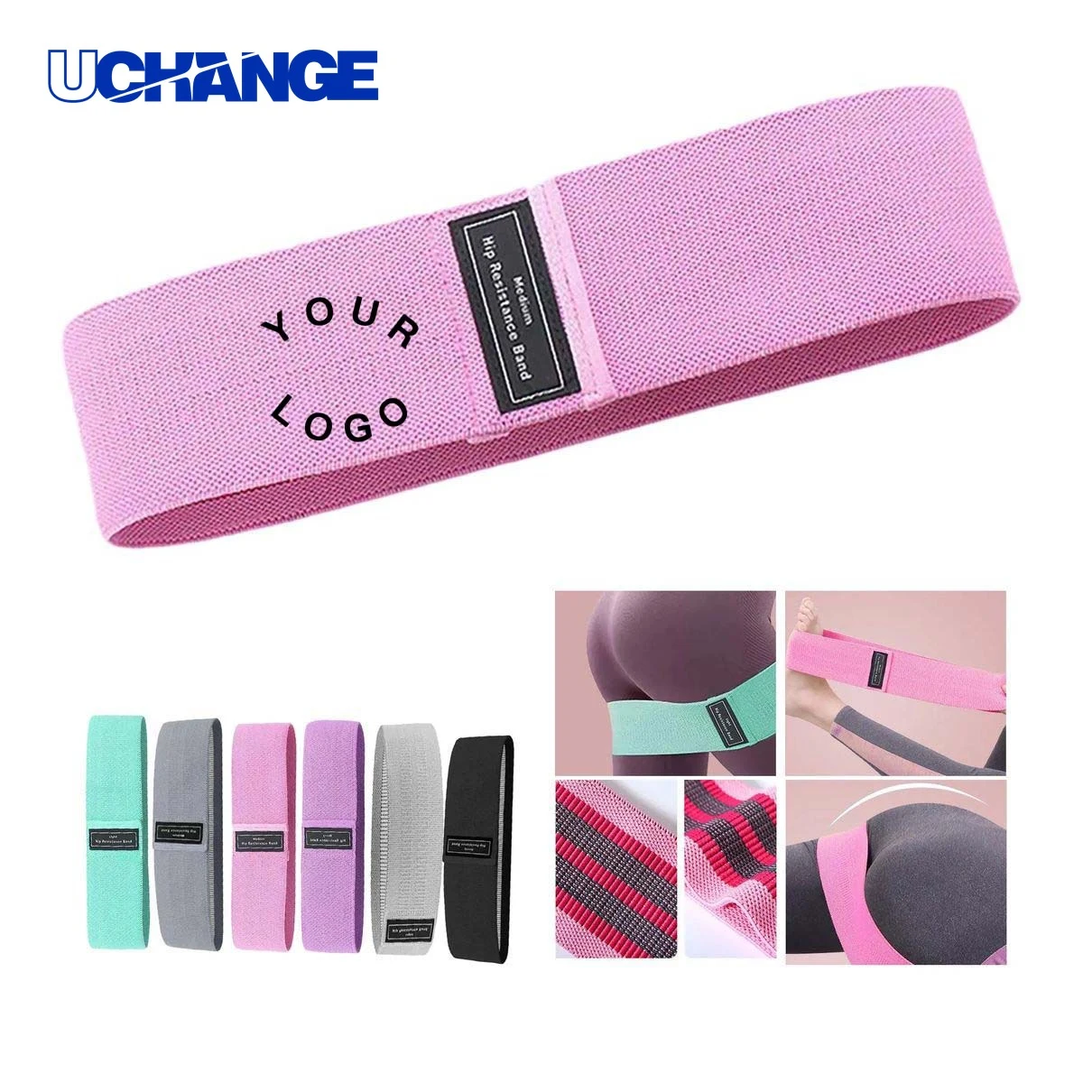 Adjustable Resistance Band Set for Home Workouts 1
