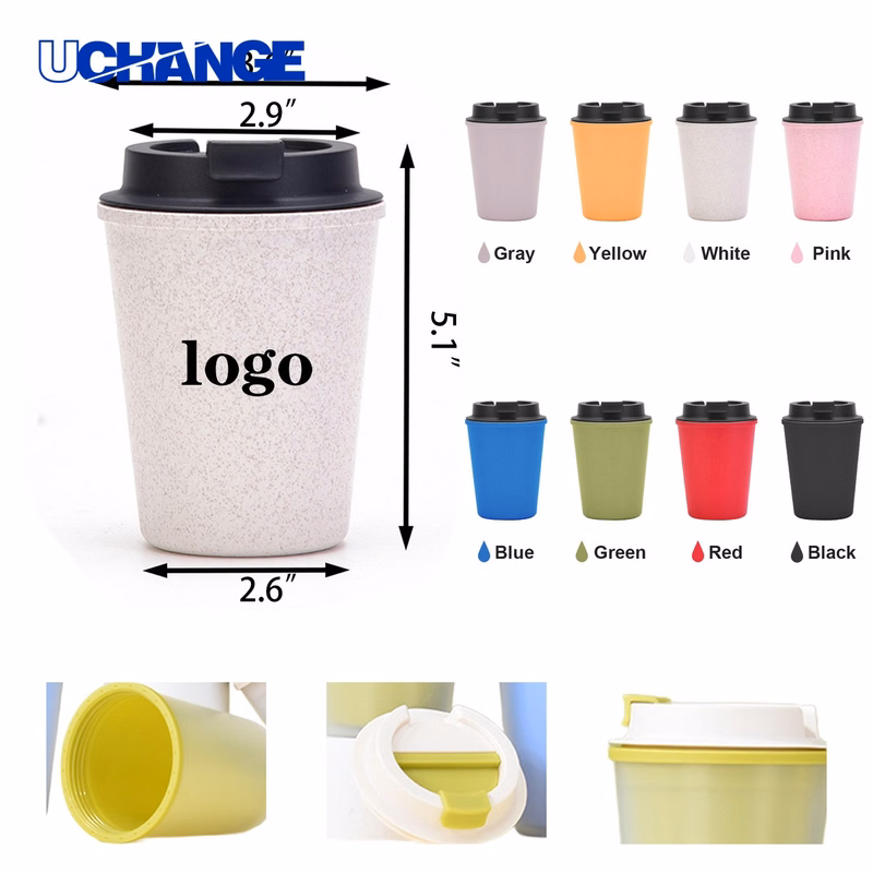 Double Layered Customized Coffee Cup Container (12oz)