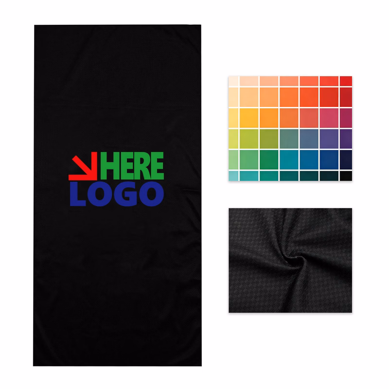 Full Color Micro Fiber Terry Beach Towel