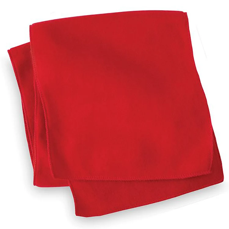 Red Fleece Neck Scarf 1