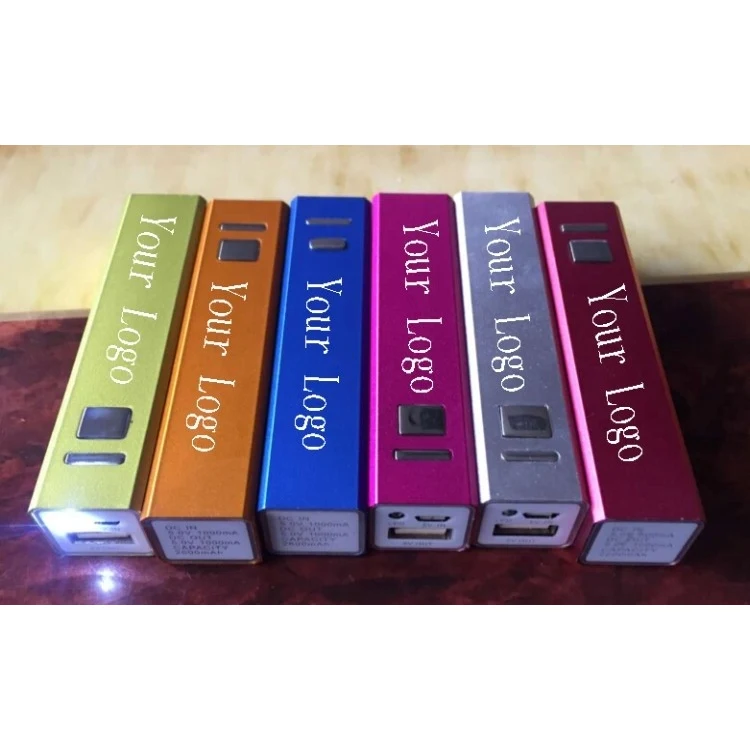 2200 mAh Aluminum power bank 1