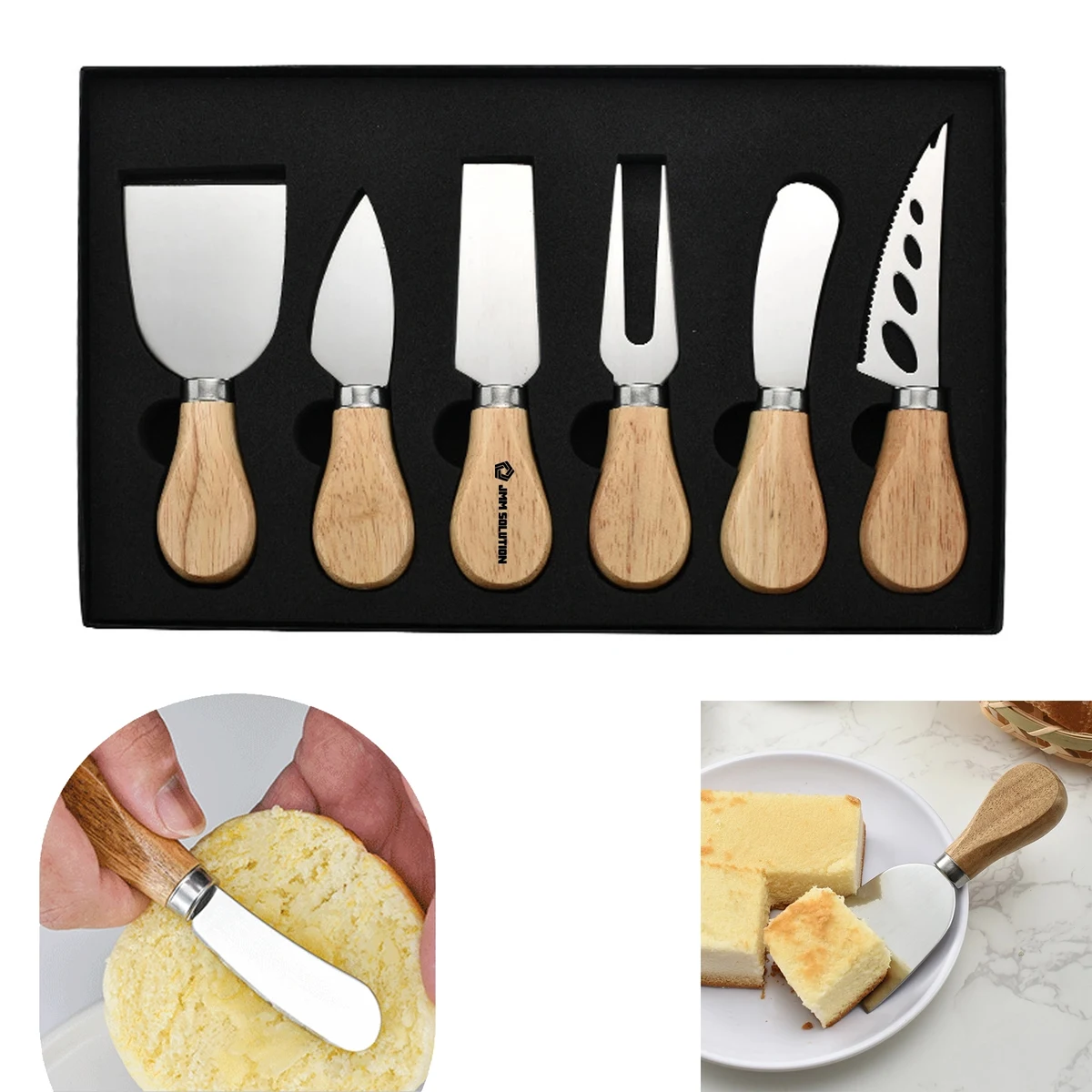 6-Piece Cheese Knives Set 1