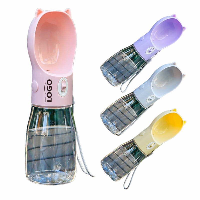 Dog 18oz Leak-Proof Water Bottle: Customizable Active Pets