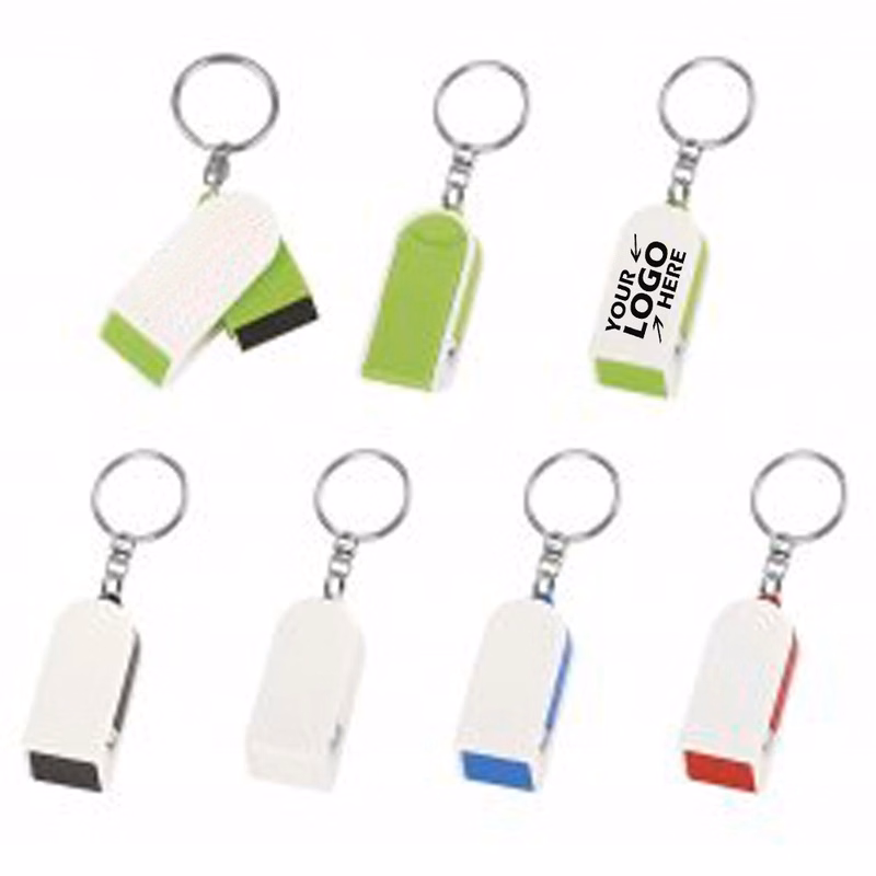 Screen Cleaner and Phone Stand Keychain