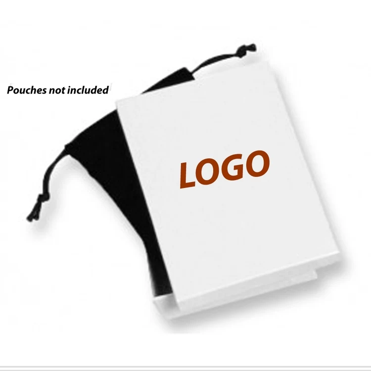 White Pouch Presentation Box (2" x 2 5/8" x 3/4") 1