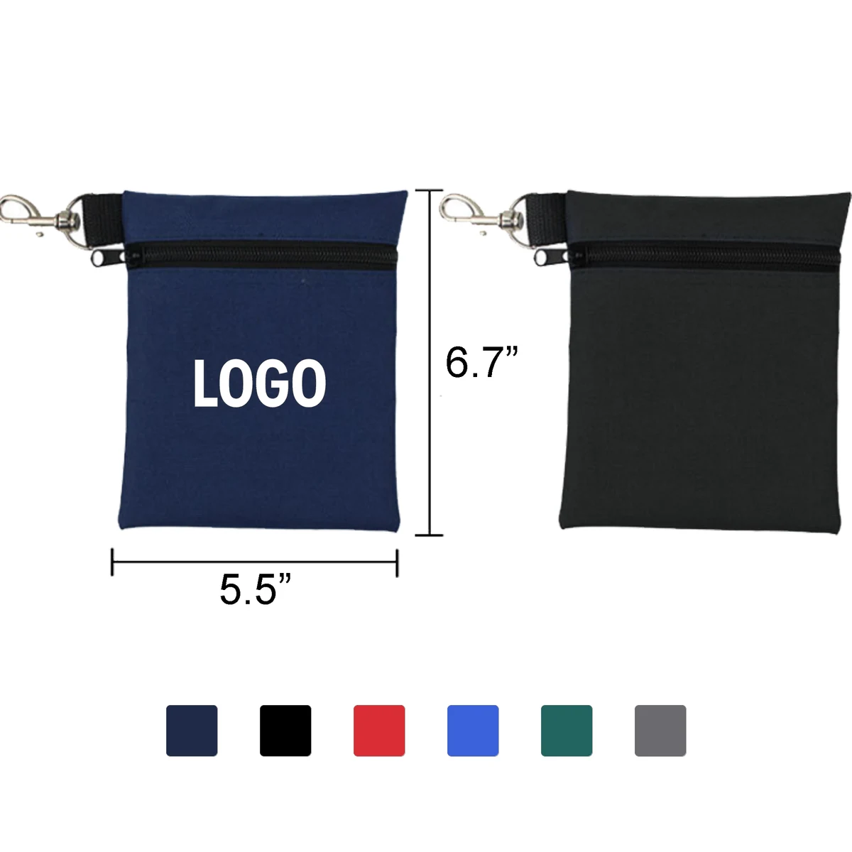 Compact Golf Ball Storage Pouch 1